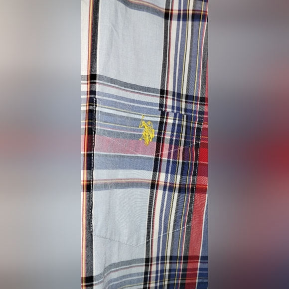 U. S. POLO ASSN. LONG-SLEEVE BUTTON-UP COLLARED SHIRT, SIZE XL, GREAT CONDITION - Picture 11 of 14